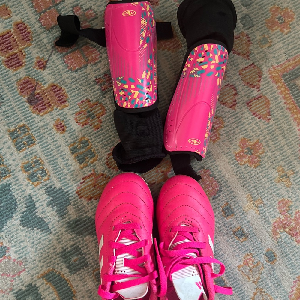 adidas Kids Pink Sneakers